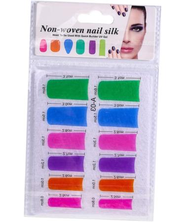FOMIYES 3 Sets Nail Extension Manicure Tools Professional for Girlfriend Nail Polish Kit Nail Kits Fiberglass Nail Fake Hair Edges Non-woven Nail Out Suite Fiber Sheet - Buy Online on GoSupps.com