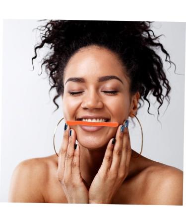 NOLITOY Orthotics Smile Shaping Tool | Anti-Wrinkle Facial Exerciser & Beauty Tools Set | 11.5x2.5cm | Orange | Enhance Your Smile | International Shipping Available - Buy Online on GoSupps.com