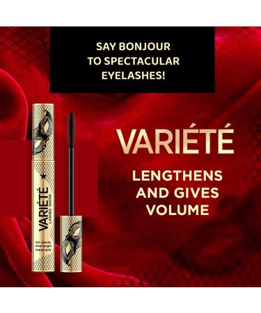 Eveline Cosmetics Variet Mascara - Thickening & Lengthening Gold 10ml | Shop Internationally - Buy Online on GoSupps.com