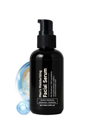 Men's Moisturizing Cream 118ml Light Natural Moisturizing Lotion | Natural Face Cream | For Daily Use Day & Night Makeup Travel Spa Sun & After Sun