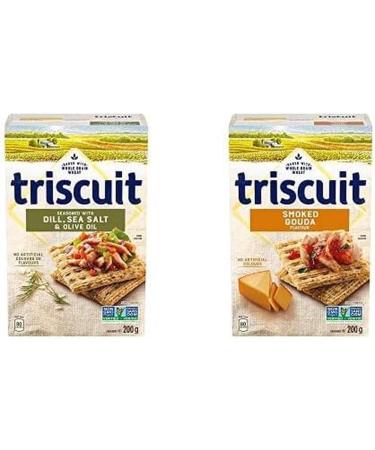 Triscuit Dill Sea Salt & Olive Oil 200g with Smoked Gouda 200g