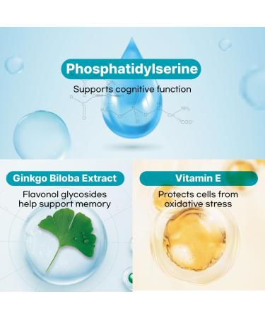 DR:PLs Brain Signal Plasmalogen Brain Supplement with Scallop-Derived Extract | Focus Clarity & Cognitive Support | Nootropic with Ginkgo Biloba & Phosphatidylserine | 60 Capsules - Buy Online on GoSupps.com