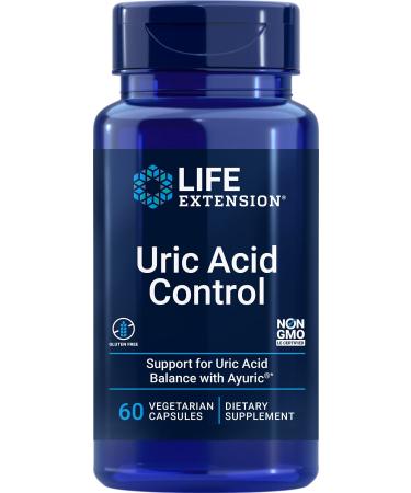 Life Extension Uric Acid Control 60 Vegetarian Capsules