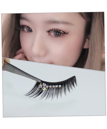 5 Pairs Diamond Eyelashes - Royal Silk Glitter Lashes for Natural Makeup | Rhinestone Fake Eyelash Decor - Buy Online on GoSupps.com