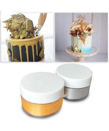 5g Edible Glitter Cake Decoration Powder Gold Silver Macaron Mousse Color Glitter Powde Chocolate Baking Fondant Cake Decor S6k3 Gold Silver - Buy Online on GoSupps.com
