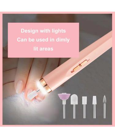 Nail Cutter Electric Nail File Portable Electric Manicure and Pedicure Kit Electric Manicure Pedicure File Electric Nail Mill Professional Electric Manicure and Pedicure Set with 5 Tips - Buy Online on GoSupps.com