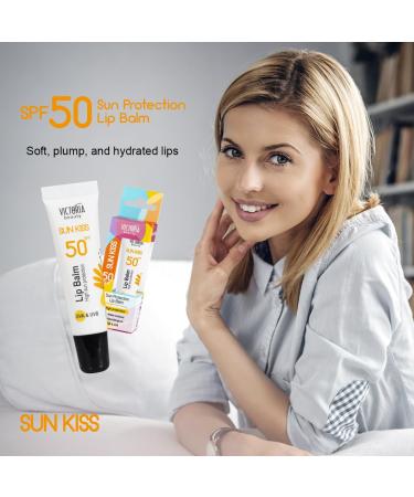 Victoria Beauty Lip Balm SPF 50 - Ultimate Sun Protection for Lips Waterproof Broad-Spectrum UVA/UVB 10ml - Buy Online on GoSupps.com