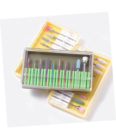 Mikinona 1 Set Nail Drill Bits Acrylic Nail Kit Manicure Sand Tool Manicure Drill Bits Diamond Nail Bit Kit De Pedicure Tools Gel Nail Kits Nails Drill Bits Manicure Pedicure Kit Nail Tools - Buy Online on GoSupps.com