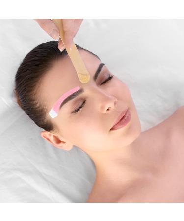 Facial Hair Removal Wax Strips for Women - 12 Double Sided Cold Waxing Strips for Eyebrows, Perfect for Home and Travel - Buy Online on GoSupps.com