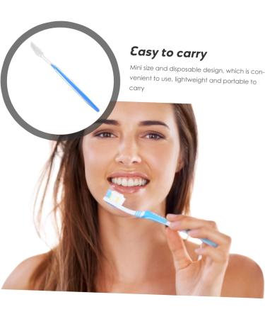 VILLFUL Soft Toothbrushes - 50pcs Disposable Travel Kit for Adults | Ideal for Camping & Travel - Soft Plastic Toothbrushes Available Internationally - Buy Online on GoSupps.com
