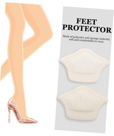 NOLITOY Cuttable Heel Cushion Stickers for Women - 18 Pairs Foam Heel Protectors & Liner Accessories - Comfortable Shoe Solutions - White - Buy Online on GoSupps.com