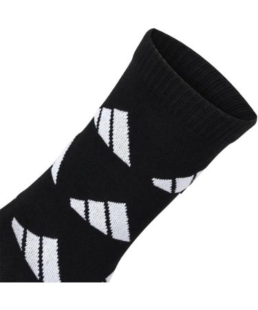 Buy adidas Unisex Aeroready Crew Logo Socks - 2 Pairs (Size 48 2/3-50 2/3) - White/Black | International Shipping Available - Buy Online on GoSupps.com