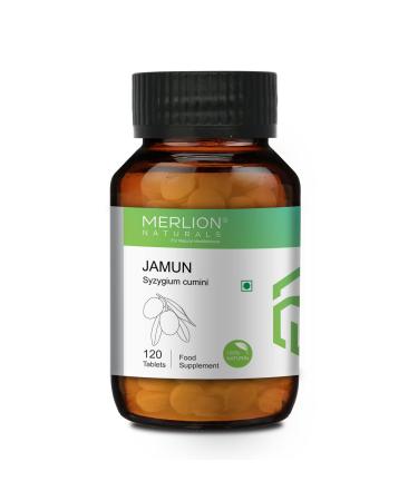 Merlion Naturals Jamun Tablets Syzygium cumini All Natural Pure Herbs 500mg x 120 Tablets