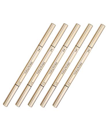 FRCOLOR 5pcs Double Ended Eyebrow Pencil Waterproof Eyebrow Pen Micro Brow Pencil Brow Pens Eyebrow Powder