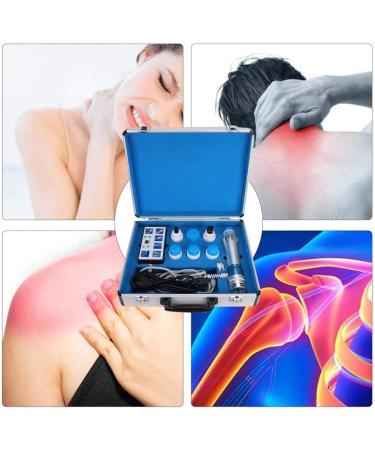 HSRG Pain Relief Massager - Deep Tissue Percussion 5 Function Heads for Muscle Relaxation & Improved Skin Elasticity | EVA Suitcase Included - Buy Online on GoSupps.com