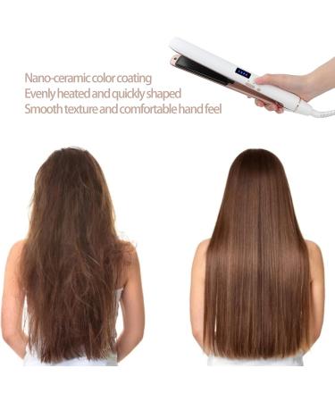 Buy Salon Ceramic Hair Straightener - Dual Use Flat Iron for Men & Women | Fast Heating Styler with US Plug | Perfect Hair Care & Styling Tool - Buy Online on GoSupps.com