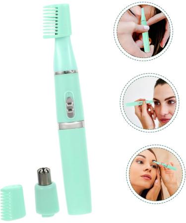 Beaupretty 1Pc Electric Eyebrow Trimmer Beard Trimmer Razor Shaver Tools Eyebrow Scissors Abdominal Painless Madam 145X17cm Vegetable - Buy Online on GoSupps.com