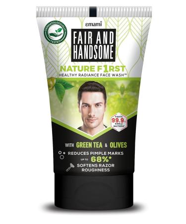 Feir And Hendsome Nature First Healthy Radiance Face Wash 100g | Face Wash For Men | 100g (3.38 Fl oz)