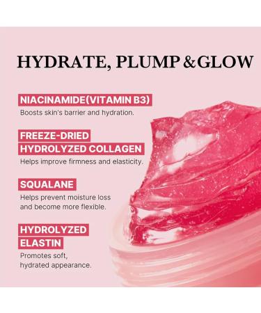Collagen Jelly Face Cream Collagen Jelly Cream Face Moisturiser with Niacinamide & Hydrolyzed Collagen - Boosts Skin's Barrier Hydration and Glow - Buy Online on GoSupps.com