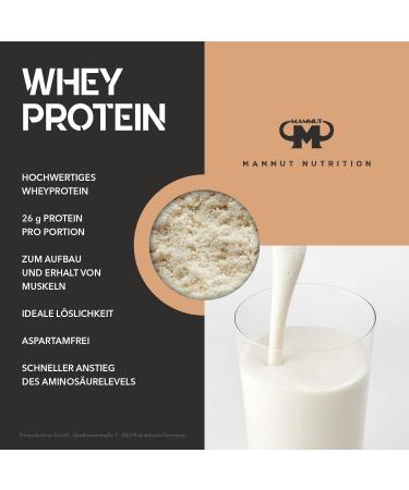 Mammut Nutrition Whey Protein Snickerdoodle 3000g - Best Protein Shake for Muscle Growth & Recovery - Buy Online on GoSupps.com