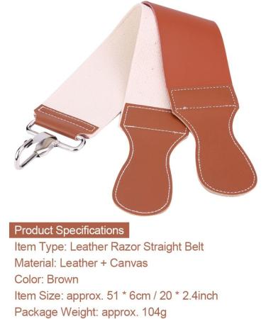 Dekay Razor Belt: Professional Two-Layered Manual Sharpening Strop for Men - Ideal Knife Polishing Solution - Buy Online on GoSupps.com