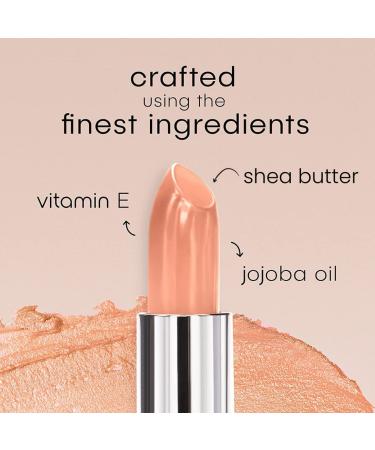 Nude Envie Vegan Lipstick - Paraben & Cruelty Free Lipstick Infused with Vitamin E and Jojoba Oil (Naked) - Buy Online on GoSupps.com