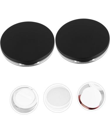 Didiseaon 6 Pcs Loose Powder Box 5g Powder Case Old Fashioned Mirror Box Travel Blackx3pcs 7.5x7.5cmx3pcs - Buy Online on GoSupps.com