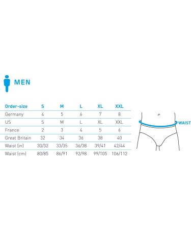 PROTECHDRY Washable Incontinence Cotton Boxer Brief for Men XL 39-41 Waist - White (1 Pack) - Buy Online on GoSupps.com