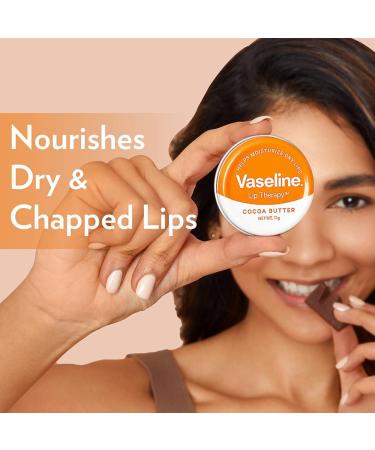 Buy Cocoa Butter Lip Tins 17G | Moisturizing Lip Balm for Dry & Chapped Lips - Enriched with Shea Butter - Buy Online on GoSupps.com