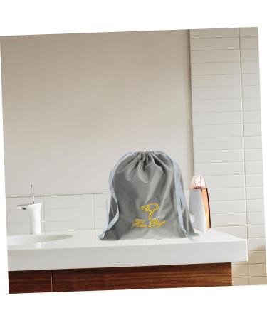 CANIGHT Flat Ironing Travel Bag Hair Dryer Bag Drawstring Hair Dryer Attachments Storage - Buy Online on GoSupps.com