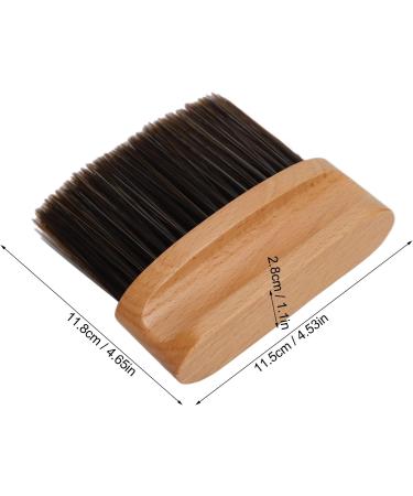 Cleaning Brush Skin-friendly Neck Hair Sweeping Brush Barber Neck Duster Brush Hair Cutting Cleaning Brush for Any Hairstylist and Home Use - Buy Online on GoSupps.com
