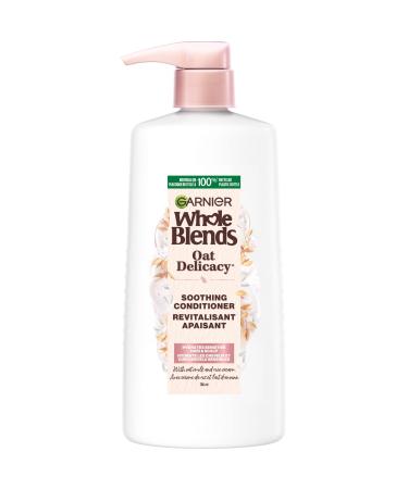 Garnier Whole Blends Gentle Vegan Conditioner Oat Delicacy With Oat Milk & Rice Cream Extracts Soothes Hydrates and Protects Hair Paraben Free For Delicate Hair 786ml Conditioner 786.00 ml (Pack of 1)