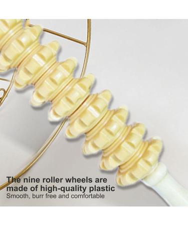 Trenchey Massage Roller - Pressure Point Muscle Scooter & Trigger Point Leg Roller for Athletes & Home Use - Buy Online on GoSupps.com