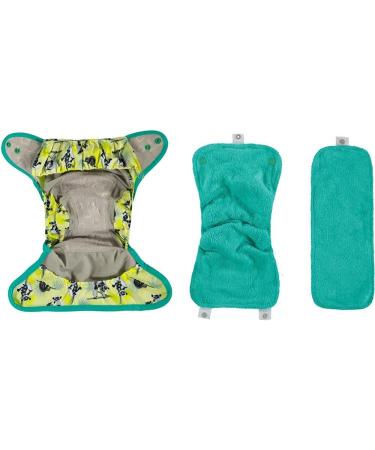 Close Pop-in Reusable Cloth Diaper | One Size Birth to Potty | Bamboo Fabric | Snap Fastener | Lemur Print - Eco-Friendly Baby Diaper for International Shipping - Buy Online on GoSupps.com