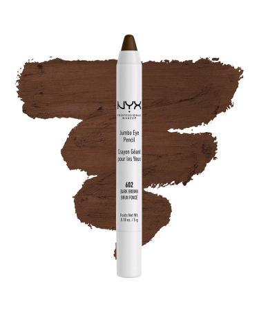 NYX PROFESSIONAL MAKEUP Jumbo Eye Pencil, Eyeshadow & Eyeliner Pencil - Dark Brown