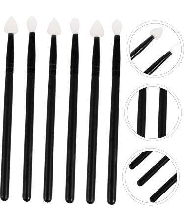 Ipetboom 12 Pcs Lip Brush Eye Shadow Brush Makeup Brush Silicone Lip Mask Brush Eyeshadow Brush Applicator 14x1.2x0.8cmx2pcs Blackx2pcs - Buy Online on GoSupps.com