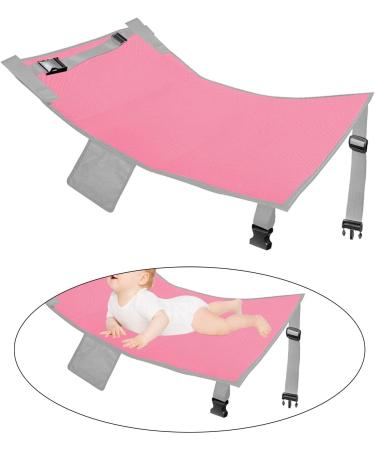 Milageto Kids Airplane Footrest - Portable Leg Rest & Crib for Travel Pink | Essential Airplane Accessories - Buy Online on GoSupps.com