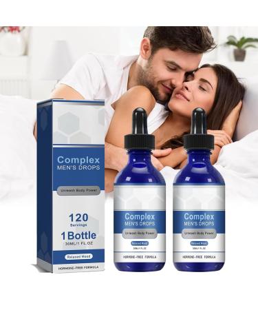 NexusBio Labs Complex Men's Drops 30ml Complex Mens Drops men's Wewersh complex concentrated drops(2PC)