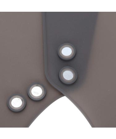 Professional Magnetic Cutting Collar for Hairdressing - Waterproof Silicone Wrap Protection | Hair Coloring Tool (17x16x2cm Black) - Buy Online on GoSupps.com