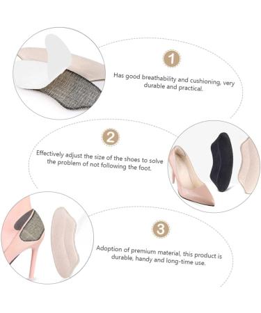 Healeved Non-Slip Heel Pad Insoles - 4 Pairs Anti-Abrasion Shoe Sole Protectors for Ultimate Foot Care - Buy Online on GoSupps.com