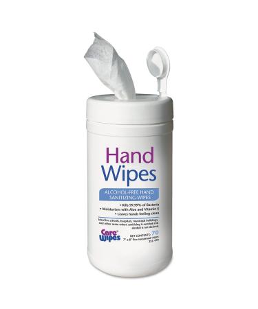 2XL Alcohol Free Hand Sanitizing Wipes 7 x 8 White6