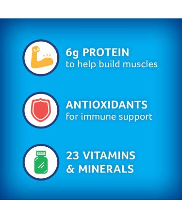 PediaSure Grow & Gain Chocolate Shake Mix Powder for Kids - Non-GMO, Gluten-Free, with Protein, Probiotics, DHA, Antioxidants, Vitamins & Minerals (48 Servings) - Buy Online on GoSupps.com