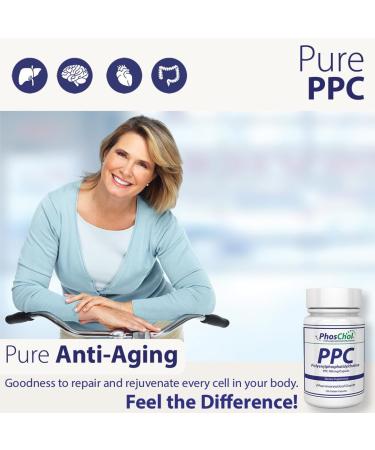 Buy PhosChol PPC 900mg - Polyenyl PhosphatidylCholine Choline Supplement | 100 Gelatin Capsules | International Shipping Available - Buy Online on GoSupps.com
