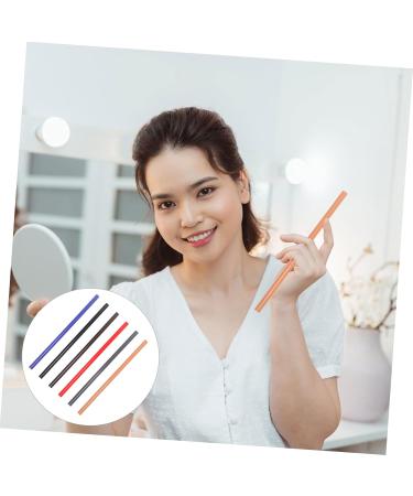  Beatifufu 6 Pieces Set Lip Pencil Eyebrow Pencil Eyebrow Pen Thin Eyebrow Pencil Cord Makeup Pencil Eyebrow Eyebrow Filling Wooden Pattern - Buy Online on GoSupps.com