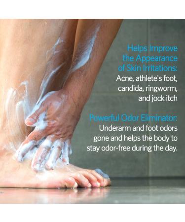 Ginger Lily Farms Botanicals MultiCure Body Wash - Tea Tree Oil, Peppermint & Aloe Vera - 100% Vegan, Cruelty-Free - 1 Gallon Refill - Buy Online on GoSupps.com