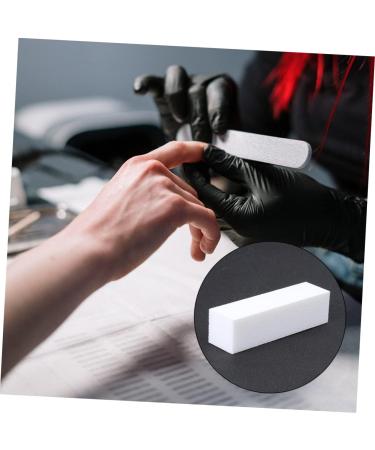 Beavorty Nail Sanding Buffer toenail File Nail Emery Board Nail Files Sand Paper Buffing Block Pedicure Nail File Nail Files Board Nail File Kit Baby Double Sided Cosmetic White - Buy Online on GoSupps.com