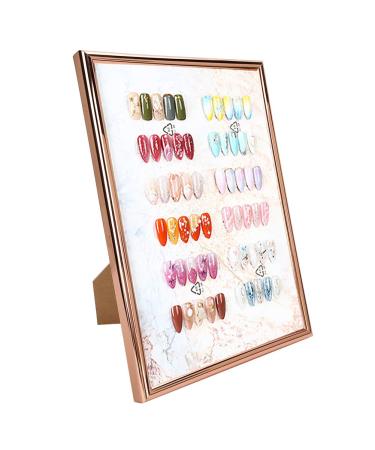 Nail Art Showing Holder Acrylic Nail Art Display Holder Nail Art Color Chart Display Board Stand Nail Tip Gel Polish Color Display Card Frame
