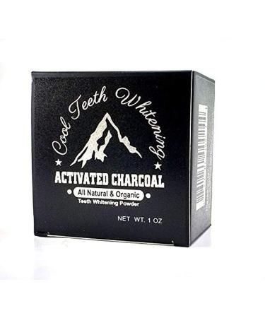 Activated Natural Organic Charcoal Toothpaste For Sensitive Tooth and Gum Powder - Whiten Clean and Detoxify - Vegan - No Chemicals - No Bleach Whitener