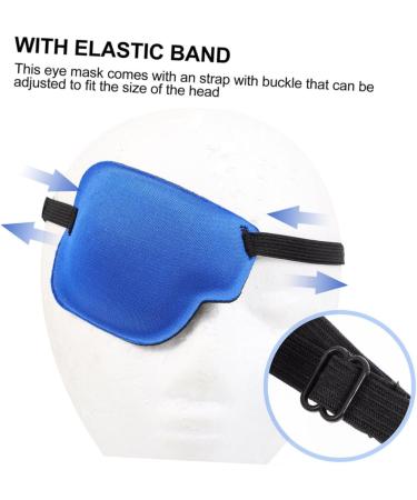 3pcs Pirate Eye Patches - Portable Eye Masks for Amblyopia & Daily Use - Assorted Colors | Ideal for Kids & Adults - Buy Online on GoSupps.com