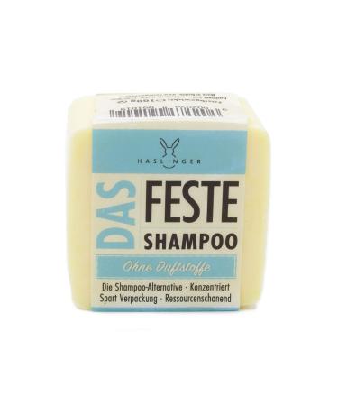 The solid shampoo without fragrances 100 g from Haslinger